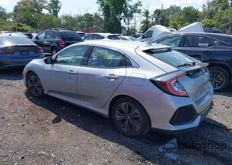 2018 Honda Civic Ex from USA, damaged, VIN SHHFK7H53JU414307